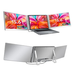 Extensor de Pantalla para Portátil de 15.6 Pulgadas, Monitor Portátil IPS HDR de Doble Cara, Pantalla Dual, Venta al Por Mayor Directa de Fábrica para Empresas - Product Image 1
