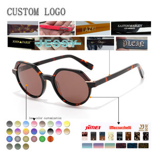 Retro Round <b>Sunglasses</b> Full Rim Tortoise <b>Frame</b> Green Lenses UV400 Protection Unisex Adult Casual Style - Product Image 3