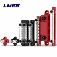 Barrette de connexion sécurisée en cuivre multi-amplificateur à vis, 1-2 AWG, pour modification de batterie de véhicule, yacht et câblage de camping-car