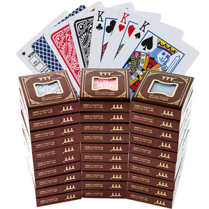 TC 100% Plástico de póquer de impresión personalizada VIP oficial <span class=keywords><strong>Casino</strong></span> <span class=keywords><strong>Poker</strong></span> Card <span class=keywords><strong>Casino</strong></span> Naipes <span class=keywords><strong>Casino</strong></span> <span class=keywords><strong>Poker</strong></span> - Product Image 1