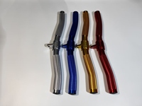 Barres de traction en aluminium pour équipement de fitness commercial et domestique, accessoires de câble pour entraînement, poignées de barre de traction
