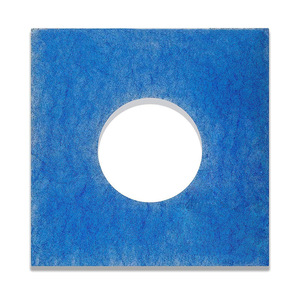 Filter Cotton 226x226mm <b>Blue</b> And White For Bathroom Ventilation Fan Replacement Part - Product Image 2