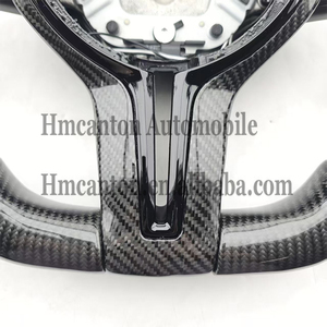 Volant en cuir perforé en fibre de carbone le plus populaire pour BMW E90 E91 E92 E93 Série 3 - Product Image 6