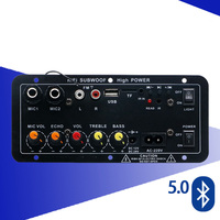 Ventes directes d'usine maison karaoké extérieur bricolage Audio Subwoofer carte Bluetooth amplificateur de voiture transfrontalier