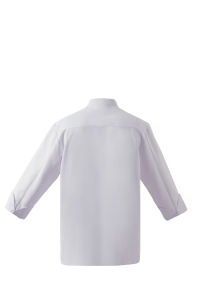 جاكيت شيف احترافي عالي الجودة بتصميم مخصص من HUAN TE لعاملي المطاعم والفنادق وخدمات الطعام، مصنوع من البوليستر 100% - Product Image 5