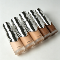 Fond de Teint Liquide Mat Vegan Haute Qualité Couvrance Totale Maquillage Waterproof OEM Usine de Cosmétiques de Luxe
