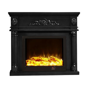 <span class=keywords><strong>Chimenea</strong></span> eléctrica <span class=keywords><strong>decorativa</strong></span> blanca artificial realista de madera llama <span class=keywords><strong>falsa</strong></span> <span class=keywords><strong>chimenea</strong></span> envolvente - Product Image 5