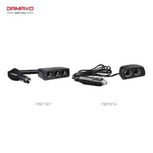 BMW 12V Puerto <span class=keywords><strong>USB</strong></span> dual Toma de corriente 12-24V Encendedor de cigarrillos con 3 puertos de carga para vehículos recreativos Camiones Barcos Motocicletas - Product Image 3