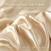 Ensemble cadeau de luxe 4 pièces en satin de soie pour le sommeil : Masque pour les yeux, Chouchou, Bandeau, Sac de rangement – Kit de voyage portable pour la nuit et le repos