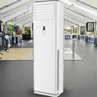 Climatisation commerciale sur pied en vente chaude, 36000-100000 BTU, moteur à inversion marche/arrêt, télécommande, Wi-Fi activé, moteur