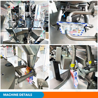 Machine d'emballage automatique de granulés de canneberges et de baies de goji, machine d'emballage de sachets préformés à fermeture éclair pour raisins secs Doypack