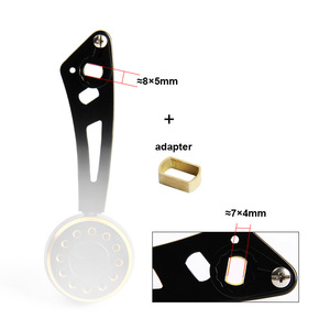 EKFan 87MM Aluminum Alloy Single Fishing Reel Handle for <strong>Daiwa</strong> Baitcasting Bait <strong>Casting</strong> Durm Reel Handle Fishing Accessories - Product Image 4