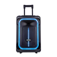 Barre de son Bluetooth pour voiture, système de sonorisation marine coaxial PA actif, caisson de basses avec moniteur, haut-parleur
