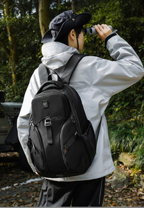 <span class=keywords><strong>2025</strong></span> nuevo logotipo personalizado hombres Universidad gran capacidad computadora negocios mochila impermeable mochila Oficina viaje Portátil Bolsa - Product Image 3