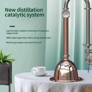 20l CV20 extracteur d'hydrosol en cuivre pur, distillateur d'hydrosol <span class=keywords><strong>maison</strong></span>, extracteur d'huile essentielle domestique - Product Image 3