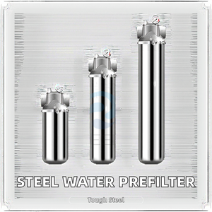 Appareil de traitement de l'eau manuel extérieur Cheero Industrial, boîtier en acier inoxydable, préfiltre, équipement, débit de 10000 L/H - Product Image 2