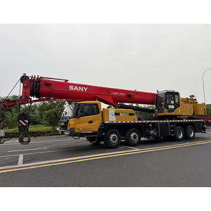 Ventas directas de fábrica SANY 25 Ton 50 Ton 80Ton Camión de carga de grúa con pluma plegable Camiones de grúa usados - Product Image 4