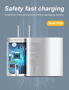 Adaptador de <span class=keywords><strong>carga</strong></span> rápida USB C de 20W QC 3,0 PD <span class=keywords><strong>carga</strong></span> rápida <span class=keywords><strong>iPhone</strong></span> 14 13 <span class=keywords><strong>12</strong></span> <span class=keywords><strong>Pro</strong></span> Max iPad Compatible Xiaomi AU/EU/US estándares 25A - Product Image 5