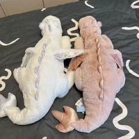 Vente en gros petit dragon volant oreiller mignon dessin animé long oreiller couché dormir en peluche poupée poupée dinosaure cadeaux pour enfants