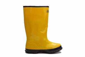 Bottes imperméables <span class=keywords><strong>en</strong></span> caoutchouc Chaussures d'extérieur Couvre-chaussures de travail jaune - Product Image 3