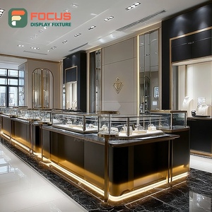 Muebles de Exhibición para Joyería de Alta Visibilidad, Panel de Vidrio Templado, Mostrador de Exhibición para Centro Comercial - Product Image 1