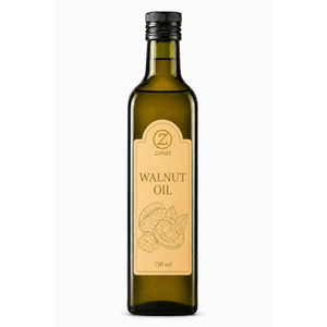 Huile de noix vierge biologique, qualité cosmétique et alimentaire, bouteille de 750 ml - Product Image 1