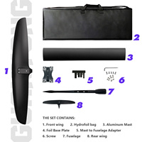 Kit de Wing Foil Unisexe PNG 1150 à Vendre : Ensemble Carbone avec Planche E-Foil pour Windsurf, Voile et Hydrofoil