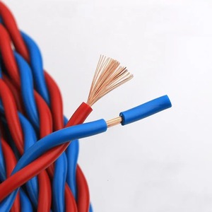 RVS 2-core Solid <span class=keywords><strong>Twisted</strong></span> <span class=keywords><strong>Pair</strong></span> 20 <span class=keywords><strong>18</strong></span> 17 15 <span class=keywords><strong>AWG</strong></span> PVC วัสดุทองแดงบริสุทธิ์<span class=keywords><strong>สาย</strong></span>ไฟ<span class=keywords><strong>สาย</strong></span>ชาร์จ - Product Image 2