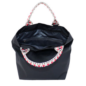 Bolso de Mano Tyvek para Mujer, con Correa Cruzada, Cierre de Cremallera, Impermeable, Plegable, Ecológico, Diseño Ligero para Viajes Diarios - Product Image 4