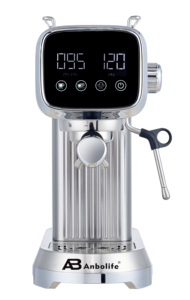 Anbolife Macchina per Caffè Espresso con Lunga Durata, Pulizia One-Touch, Pannello Personalizzabile per Caffè <span class=keywords><strong>Russo</strong></span> - Product Image 3