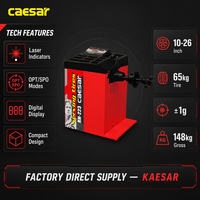 Équilibreuse de roues intelligente KAESAR RH-223 avec fonction OPT SPO, indication laser double, précision de 1g, pour roues de 10 à 26 pouces