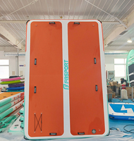 Plateforme flottante gonflable FBsport, quai flottant, plateforme de plage flottante, composants de quai flottant, plateforme aquatique flottante pour la mer