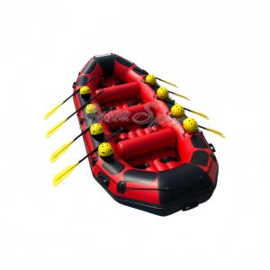 Bateau pneumatique CE 480 cm, radeau <span class=keywords><strong>de</strong></span> rivière gonflable en PVC 0,9/1,2 mm, radeau <span class=keywords><strong>de</strong></span> <span class=keywords><strong>sauvetage</strong></span> pour 11 personnes, flottant - Product Image 3