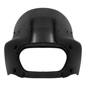 Couvercle de carénage de phare ABS noir pour <span class=keywords><strong>Harley</strong></span> Softail Fat Bob FXFB FXFBS 2018-2023 - Product Image 1
