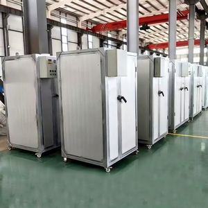 Four de séchage <span class=keywords><strong>à</strong></span> circulation d'air chaud en acier inoxydable pour champignons, ail et légumes - Chambre de déshydratation - Product Image 2