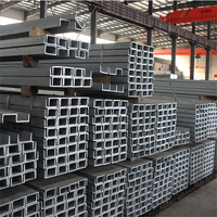 Barre en acier profilé en C de fabrication industrielle, acier profilé UPN standard avec longueur de coupe et traitement de surface personnalisés