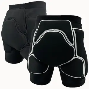 Crash Compression Shorts Basketball Protective Tailbone Hip Protection Pads  For Adults Protector EVA Padded Pants Butt Protector