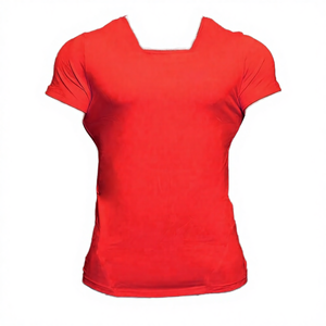 Ropa Deportiva Personalizada para Hombre, Camisetas de Manga Larga con Cuello en V, Algodón/Fibra de Bambú, Jersey Deportivo de 180g, Logotipo Personalizado - Product Image 3