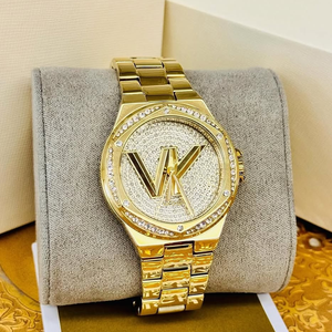 <span class=keywords><strong>Reloj</strong></span> <span class=keywords><strong>de</strong></span> Moda para <span class=keywords><strong>Mujer</strong></span> <span class=keywords><strong>de</strong></span> Acero Inoxidable con Cristales <span class=keywords><strong>de</strong></span> Cuarzo y Diamantes, con Logotipo Grande, Esfera <span class=keywords><strong>de</strong></span> Tres Agujas y Pantalla <span class=keywords><strong>de</strong></span> Indicadores - Product Image 2