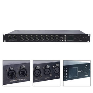 <span class=keywords><strong>Convertisseur</strong></span> de signal <span class=keywords><strong>Artnet</strong></span> <span class=keywords><strong>DMX</strong></span> RDM 8 voies, 8x512, 4096 canaux, pour équipement d'éclairage de scène, DJ - Product Image 2