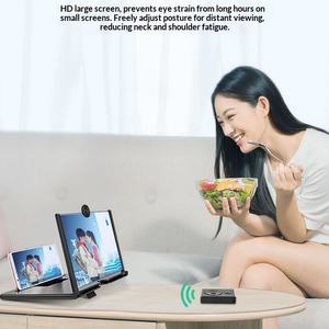 Amplificateur d'écran de téléphone portable en plastique F3, vente chaude 2025, 10/12 pouces, support de loupe vidéo HD de bureau à extraction, pour visionnage paresseux - Product Image 2