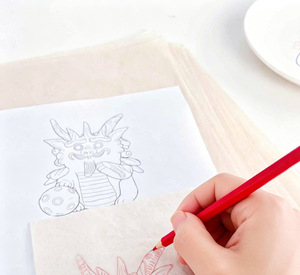 Juego <span class=keywords><strong>de</strong></span> Papel <span class=keywords><strong>de</strong></span> Transferencia para Cerámica, Herramientas <span class=keywords><strong>de</strong></span> Dibujo sin Esmaltar, Papel Especial para Pintura y Manualidades en Cerámica, Incluye Papel <span class=keywords><strong>de</strong></span> Calco para Lápiz - Product Image 2