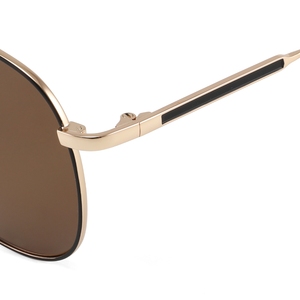 Gafas de Sol de Piloto con Montura Metálica Completa, Lentes Verdes, Protección UV400, Unisex, para Uso en Exteriores, Adultos - Product Image 4