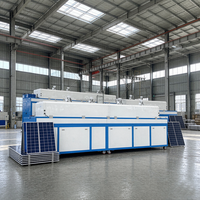 Mesin Daur Ulang Panel Surya Pemisah Rangka Aluminium Peralatan Penyaring Logam