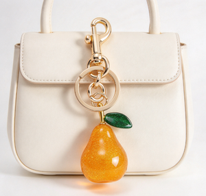 Modern Girls Sage Green Faux Fur <b>Cute</b> Lizard Mini Moon Shaped Bag Charm Trigger Snap Thanksgiving Gift Wholesale Price Trendy - Product Image 4