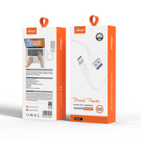 Cable de Datos de Carga Rápida de Silicona Líquida Mietubl 3A USB para Tipo C para Micro USB