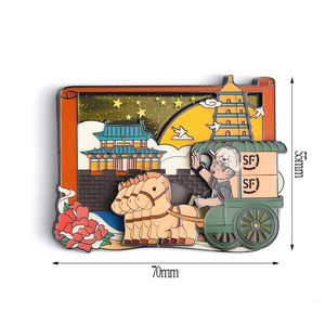 Irregular Customized Creative Design Gift Tourist Souvenir Promotion Fridge Magnet - Product Image 2