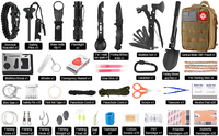 Kit de survie Équipement de camping Kit de survie médical d'urgence professionnel en plein air pour hommes