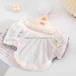 <span class=keywords><strong>Disfraz</strong></span> <span class=keywords><strong>de</strong></span> Ratón <span class=keywords><strong>de</strong></span> Dibujos Animados Personalizado para Mascotas, Ropa para Perros y Gatos <span class=keywords><strong>con</strong></span> Forma <span class=keywords><strong>de</strong></span> Dibujos Animados para Invierno, Patrón Sólido, Cálido y Cómodo - Product Image 3