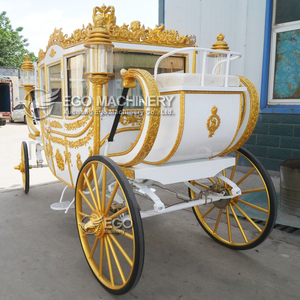 Carruaje Real Eléctrico de Lujo al Mejor Precio, Transporte Especial, Carruaje Moderno para Caballos, Carroza para Navidad - Product Image 2